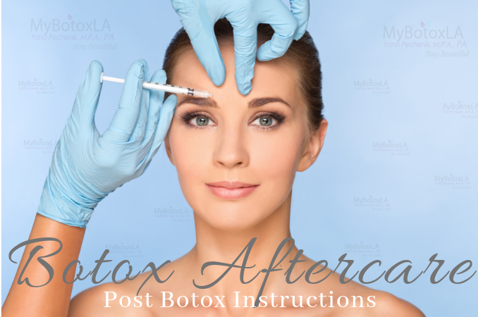 Botox Aftercare